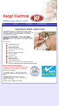 Mobile Screenshot of keoghelectrical.ie